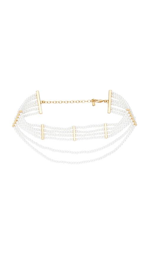 petit moments drift necklace in ivory.