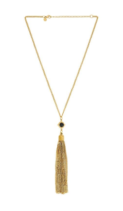 petit moments haven necklace in black.