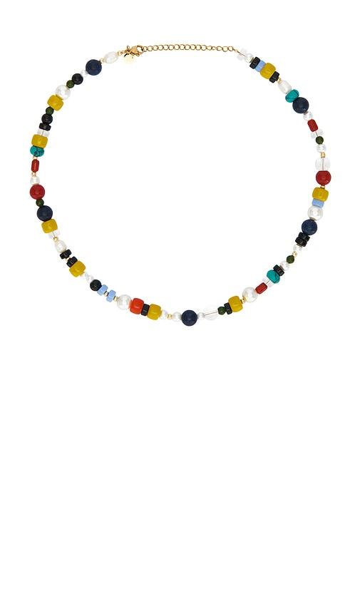 petit moments jig necklace in multi.