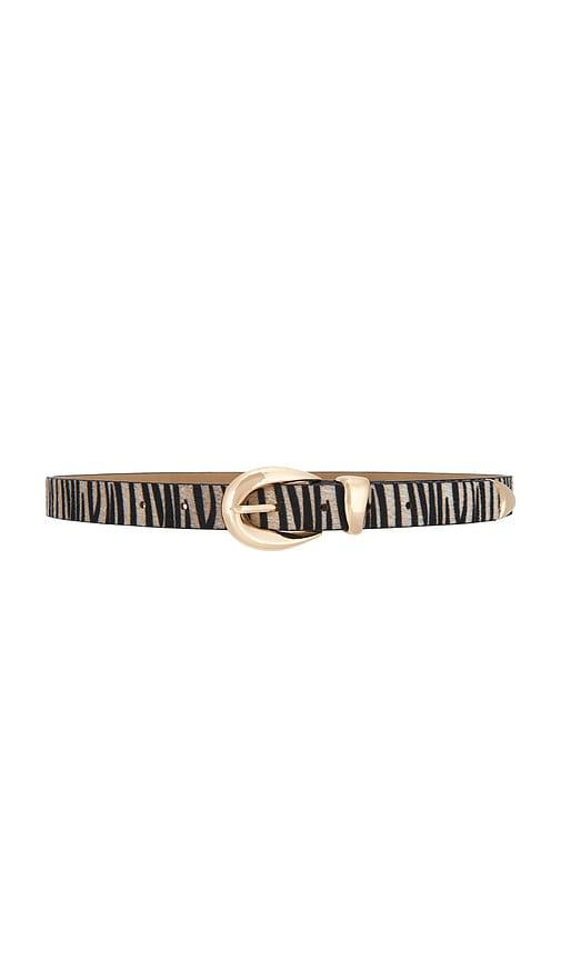 petit moments marisa belt in black & white. - size m/l (also in xs/s)