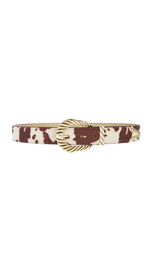 petit moments modern rodeo belt in brown. - size l (also in xs, s, m, xl)