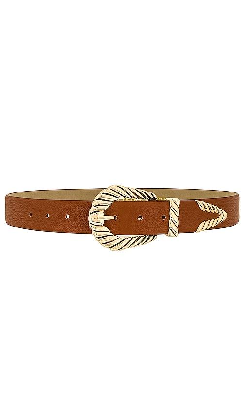 petit moments modern rodeo belt in cognac. - size xs/s (also in m/l)