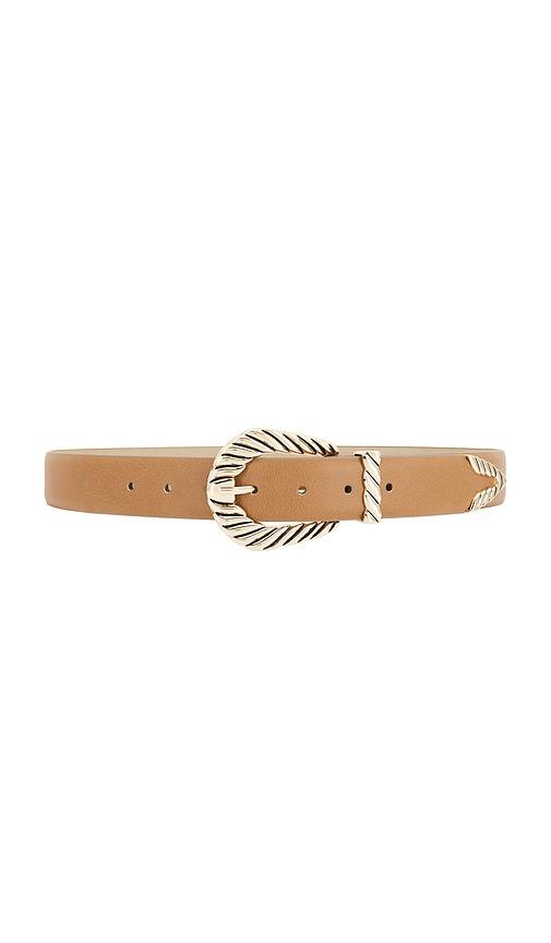 petit moments modern rodeo belt in tan. - size m/l (also in xs/s)