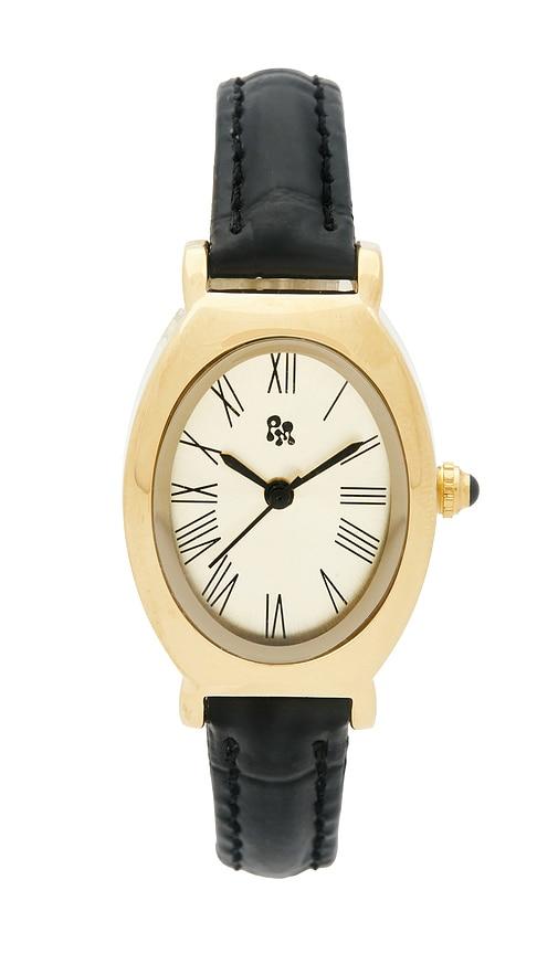 petit moments saldana watch in black.