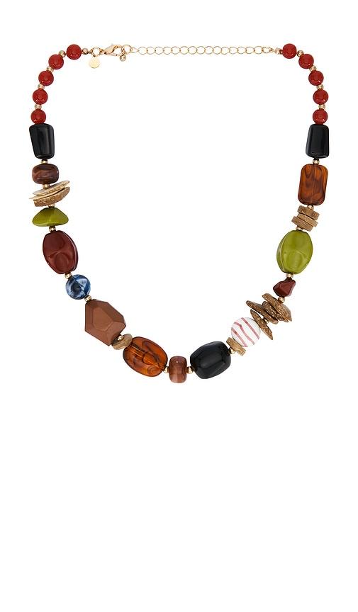 petit moments zoe necklace in multi.
