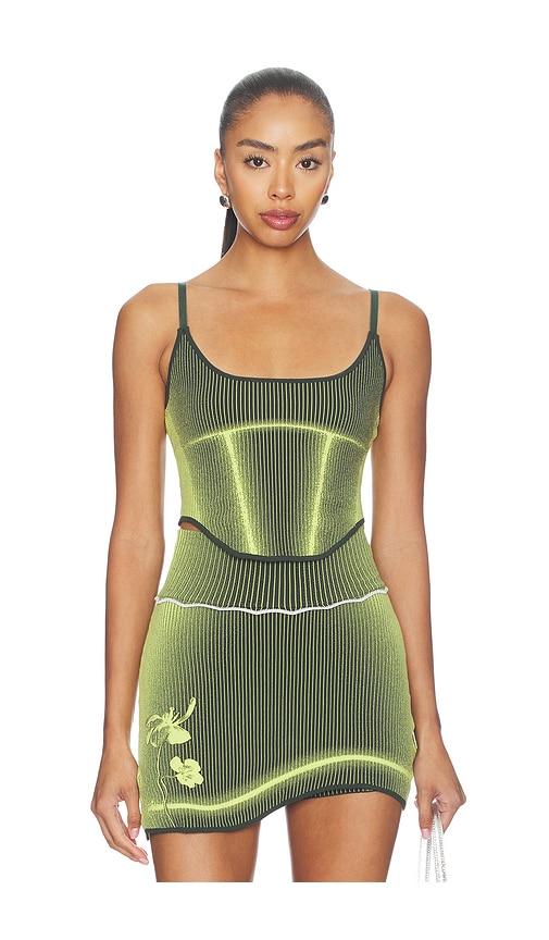 ph5 gen 11 active tank top in green. - size l (also in xs, s, m)