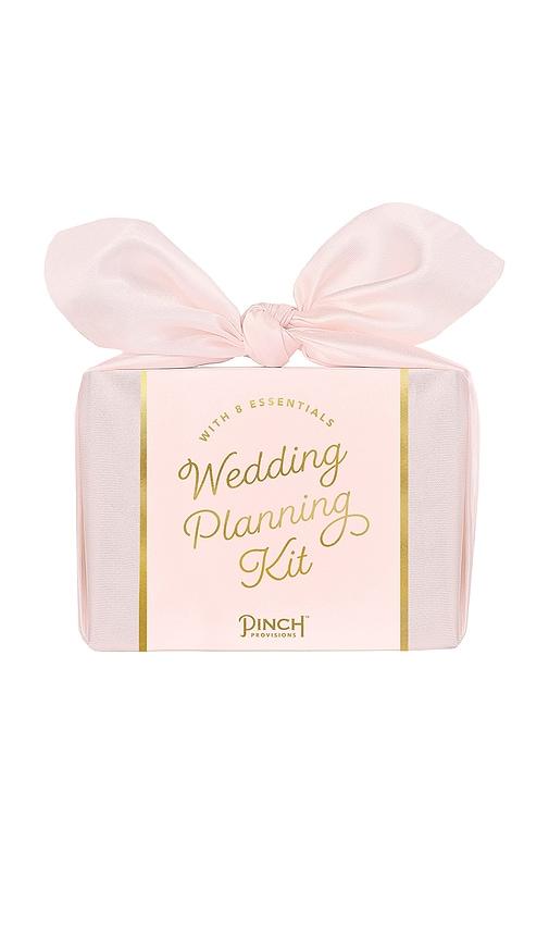 pinch provisions bow box wedding planning kit in blush.