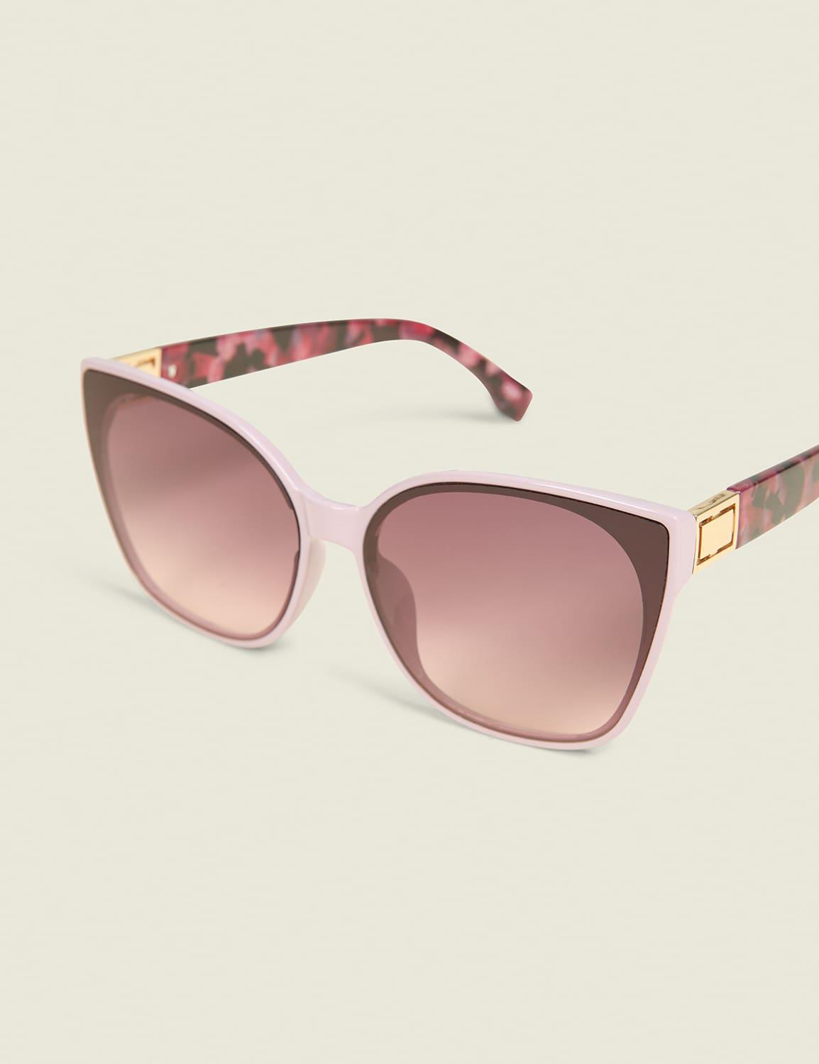 pink cateye sunglasses