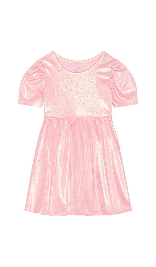 pink chicken girls lame laurie dress in pink. - size 2 (also in 3)