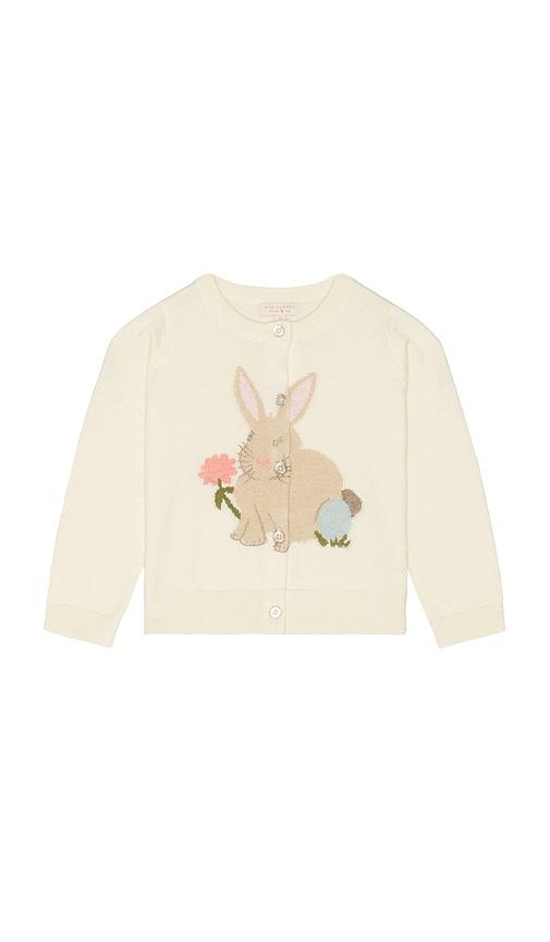 pink chicken girls maude sweater in beige. - size 2 (also in 3, 5)