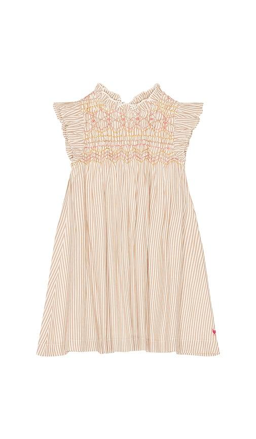 pink chicken girls stevie dress in brown. - size 2 (also in 4, 5)