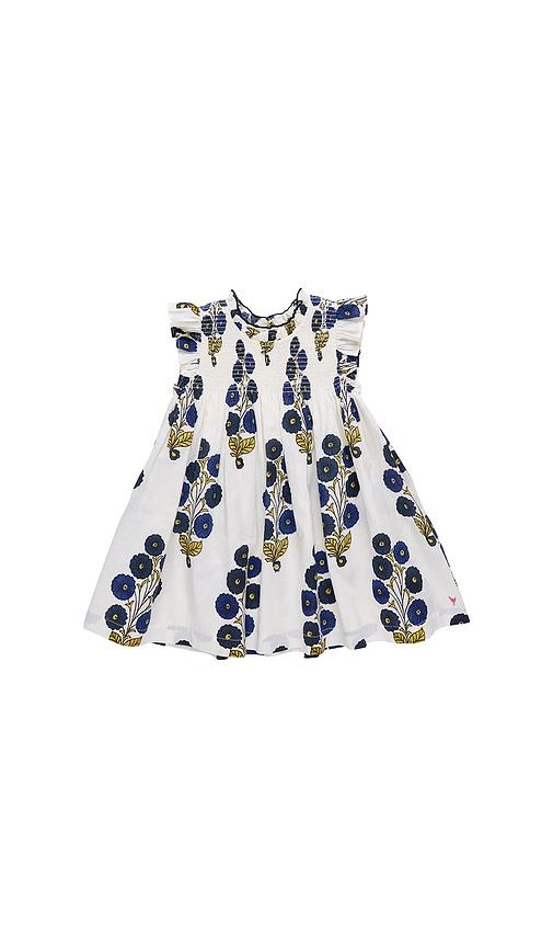 pink chicken girls stevie dress in white. - size 2 (also in 4, 5)