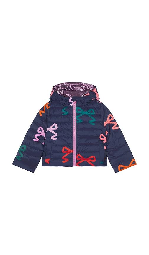 pink chicken reversible riley jacket in black. - size 2 (also in 3)