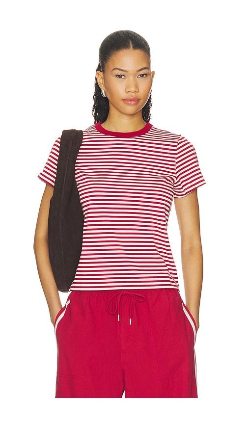 pistola alba baby tee in red. - size l (also in xs, s, m, xl)