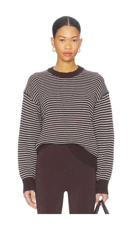pistola aura crew neck sweater in brown. - size m (also in s)