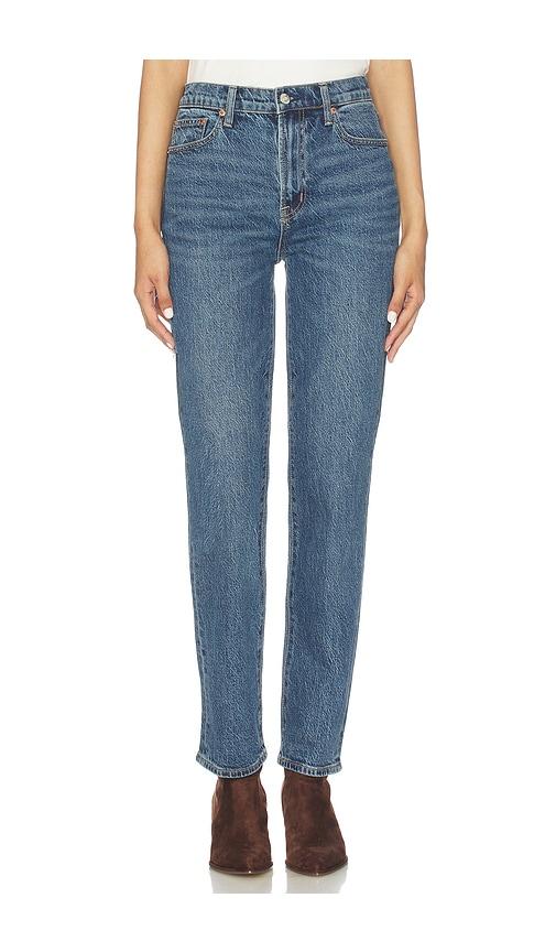 pistola bri high rise slim straight jeans in blue. - size 23 (also in 33)