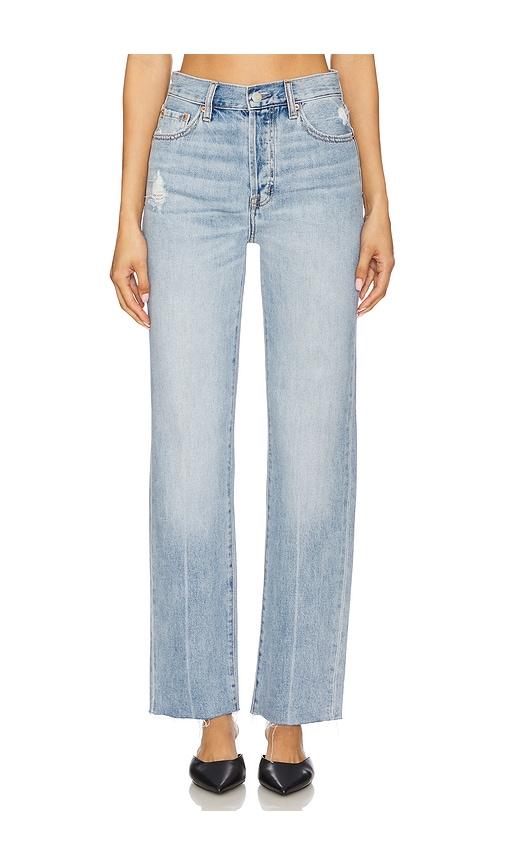 pistola cassie straight jeans in blue. - size 32 (also in 33)