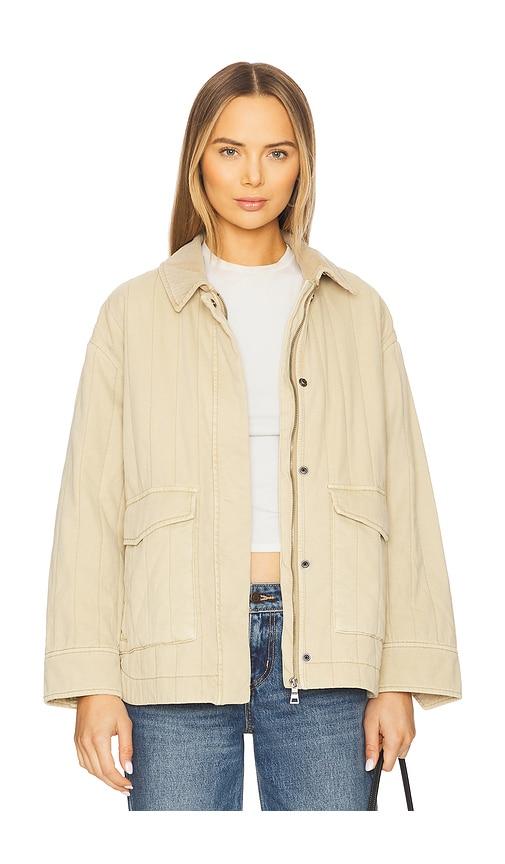 pistola cecile jacket in tan. - size m (also in xl)