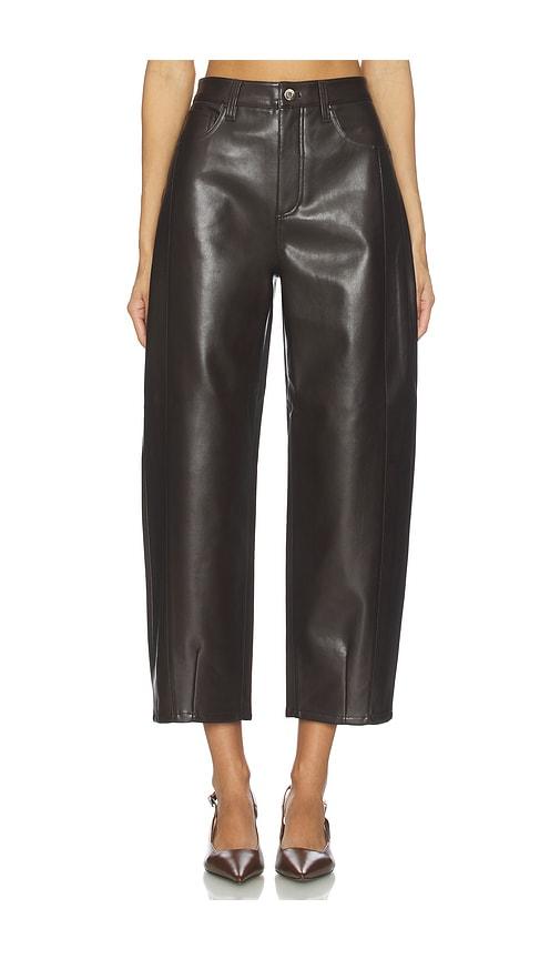 pistola eli high rise arched in chocolate. - size 28 (also in 32)