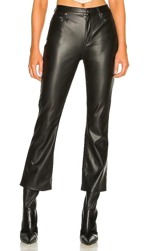 pistola lennon high rise cropped boot pant in black. - size 29 (also in 32, 33)