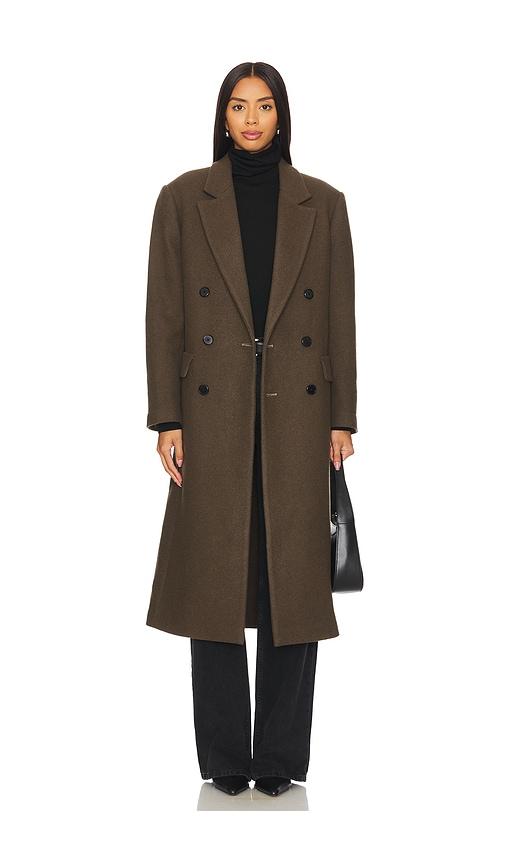 pistola prescott coat in olive. - size l (also in m)
