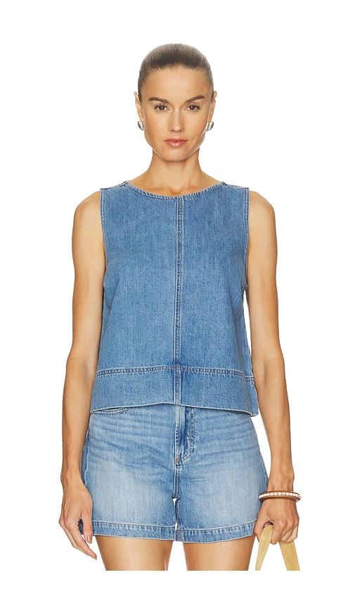 pistola rue top in blue. - size l (also in m, s)