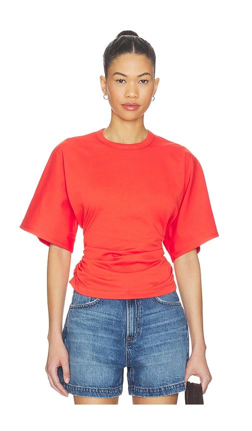 pistola veronica tee shirt in red. - size l (also in xs)