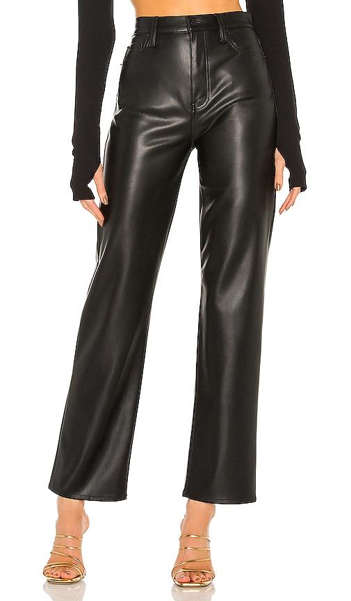 pistola x revolve cassie super high straight pant in black. - size 25 (also in 26, 27, 29, 30, 31, 24, 32)