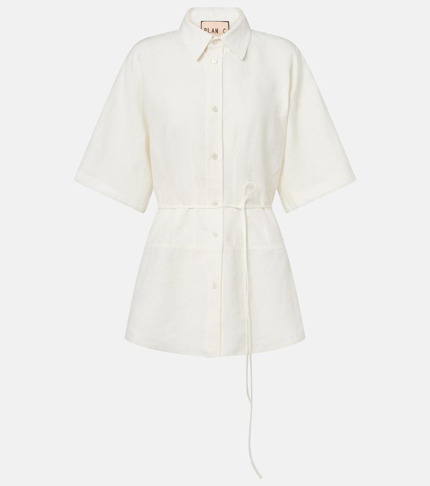 plan c linen shirt