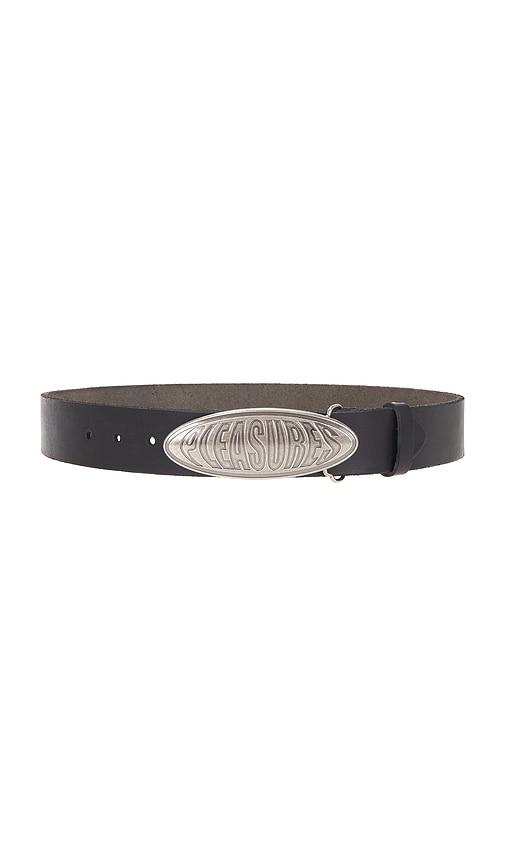 pleasures bubble logo belt in black. - size l/xl (also in s/m)