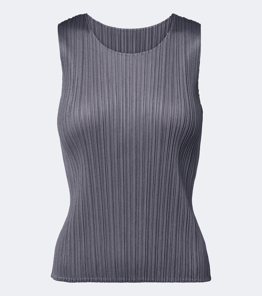 pleats please issey miyake basics pleated top