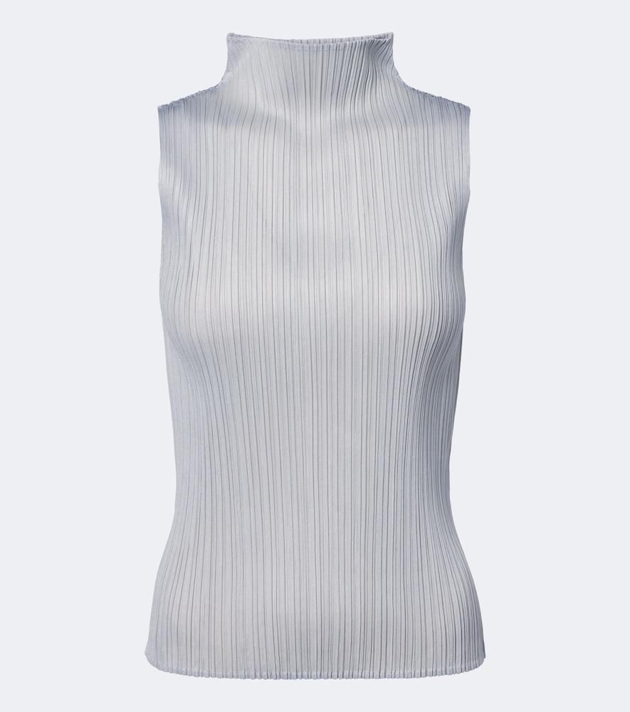 pleats please issey miyake basics pleated top