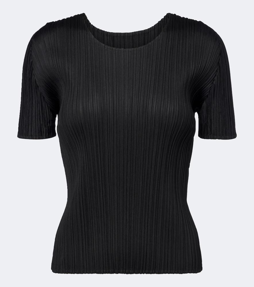 pleats please issey miyake basics pleated top