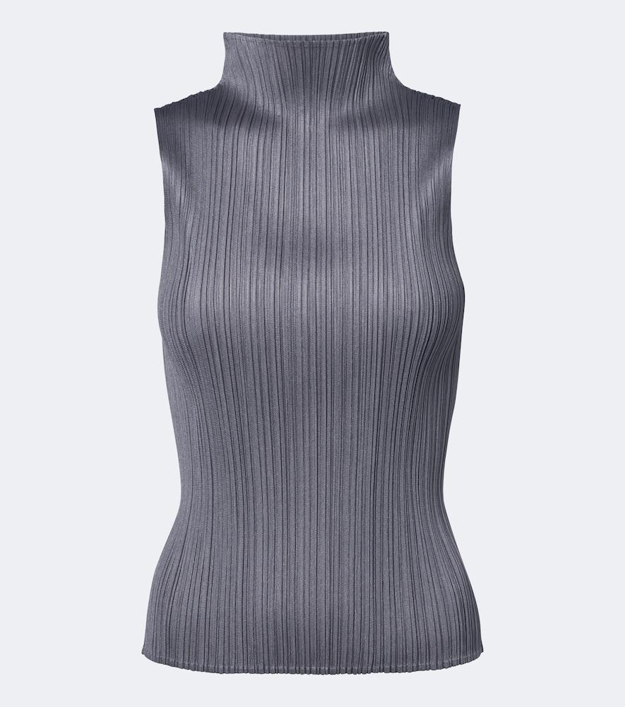 pleats please issey miyake basics pleated top