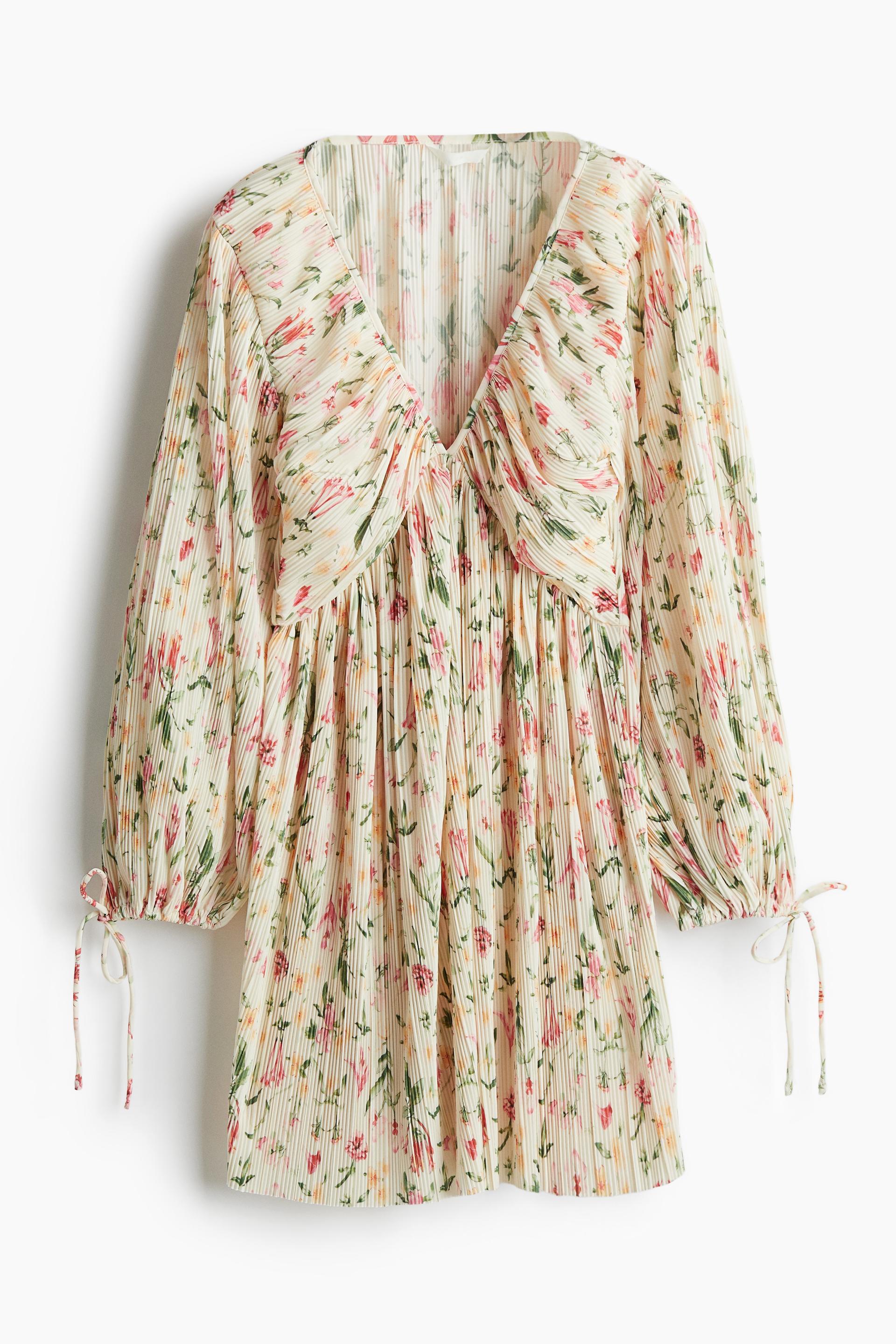 plissé dress