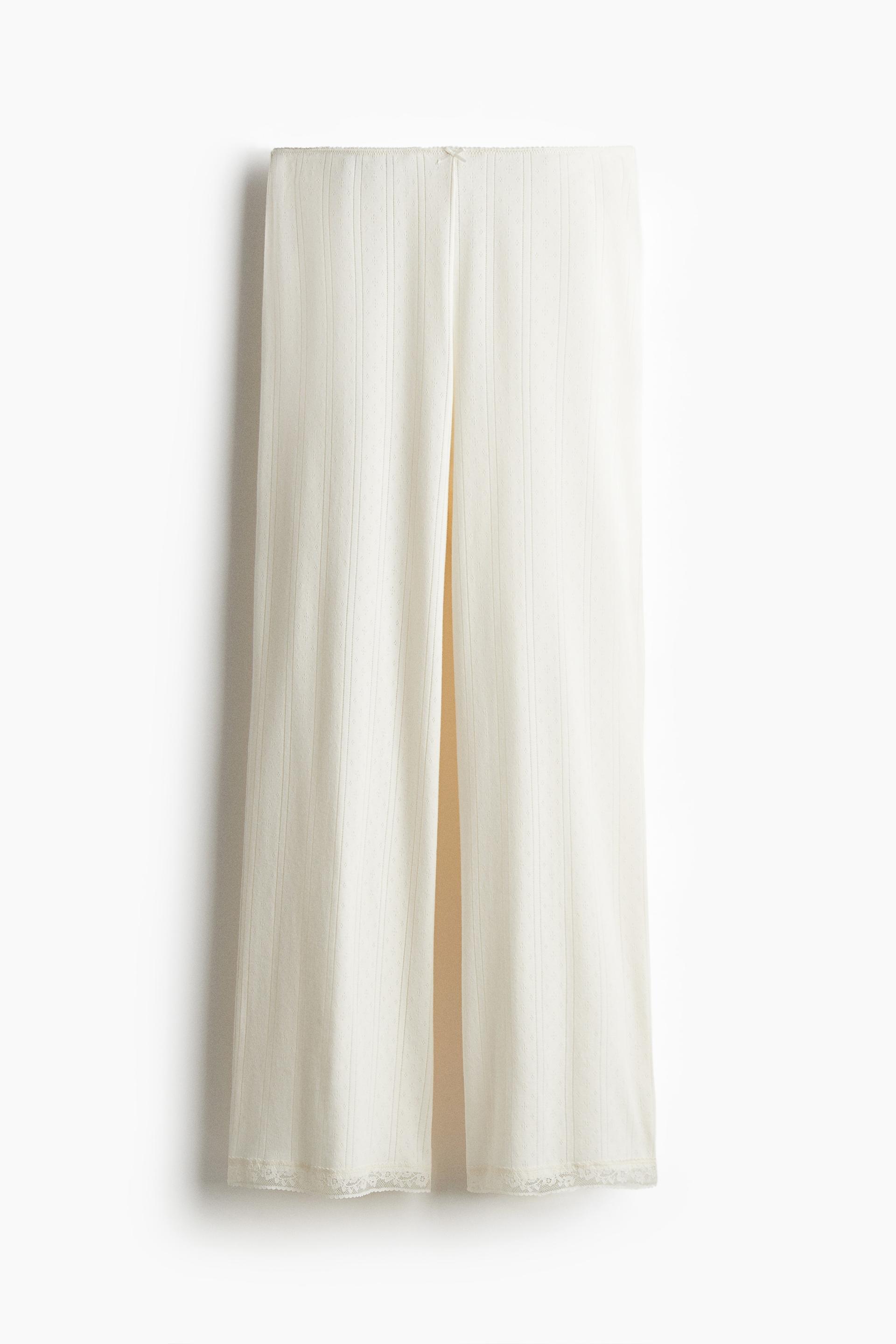 pointelle pajama pants