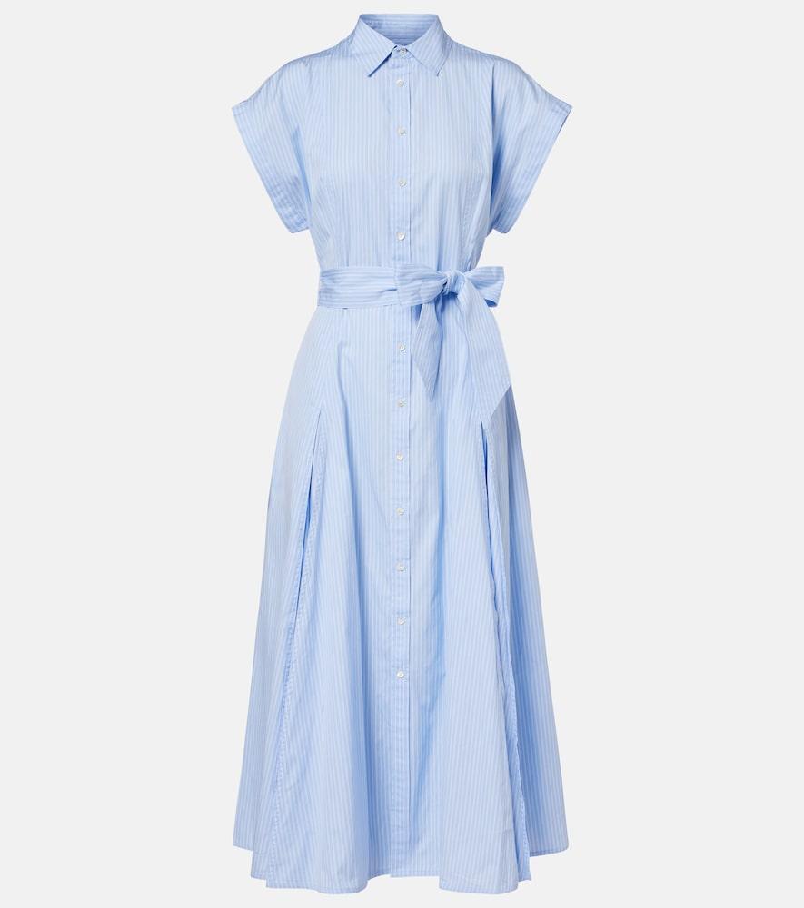 polo ralph lauren bengal stripe cotton shirt dress