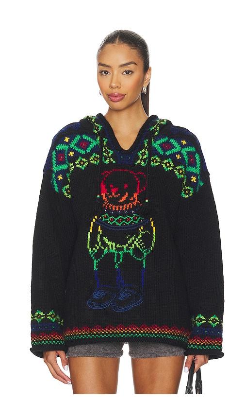 polo ralph lauren big pony wool turtleneck sweater in black. - size m (also in s, xxs, xs)