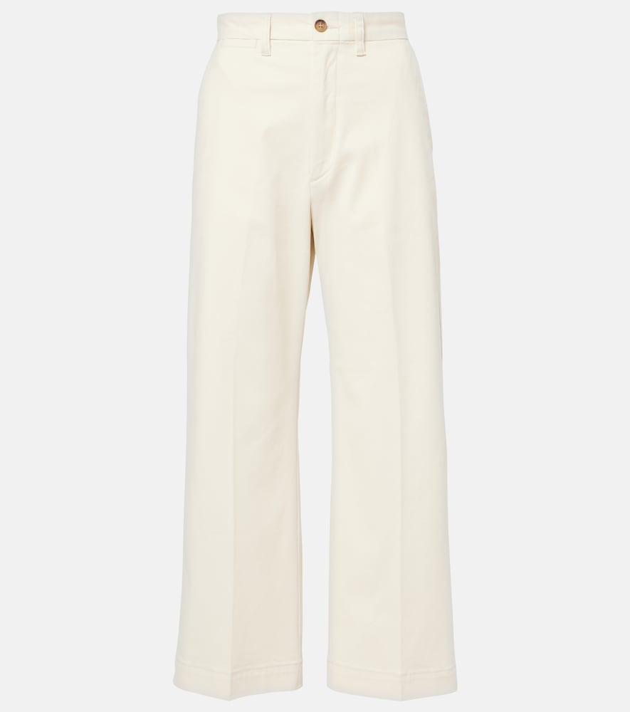 polo ralph lauren cotton-blend cropped chinos