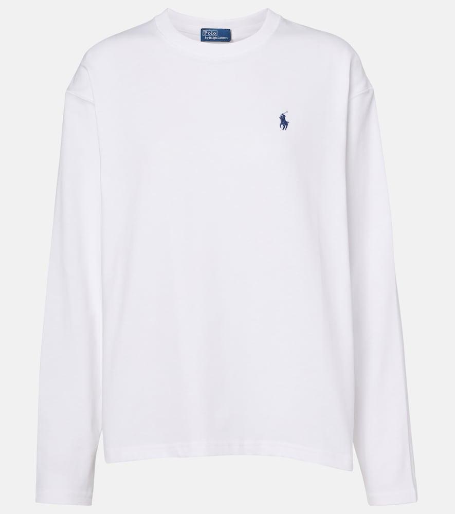 polo ralph lauren cotton jersey sweatshirt