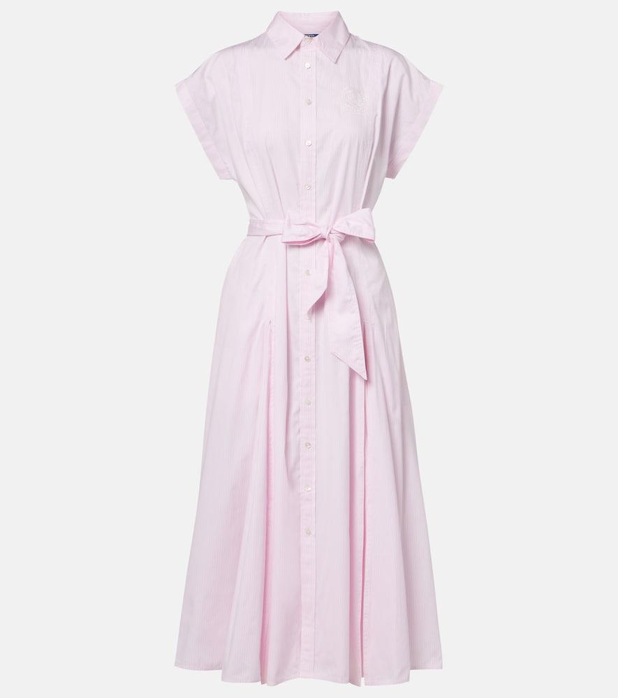 polo ralph lauren cotton poplin shirt dress