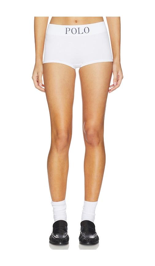 polo ralph lauren intimates boy shortie in white. - size l (also in xs)