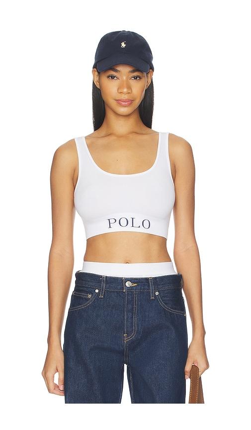 polo ralph lauren intimates scoop tank top in white. - size xl/1x (also in xs)