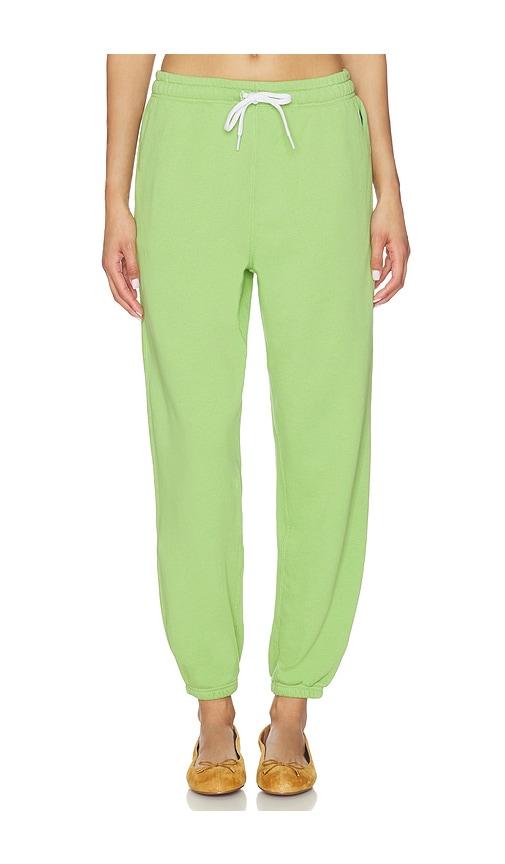 polo ralph lauren island fleece jogger pant in green. - size l (also in xxs, xs, s, m, xl)