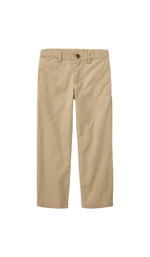 polo ralph lauren kids slim fit cotton chino pant in tan. - size 3 (also in 6, 4, 5)