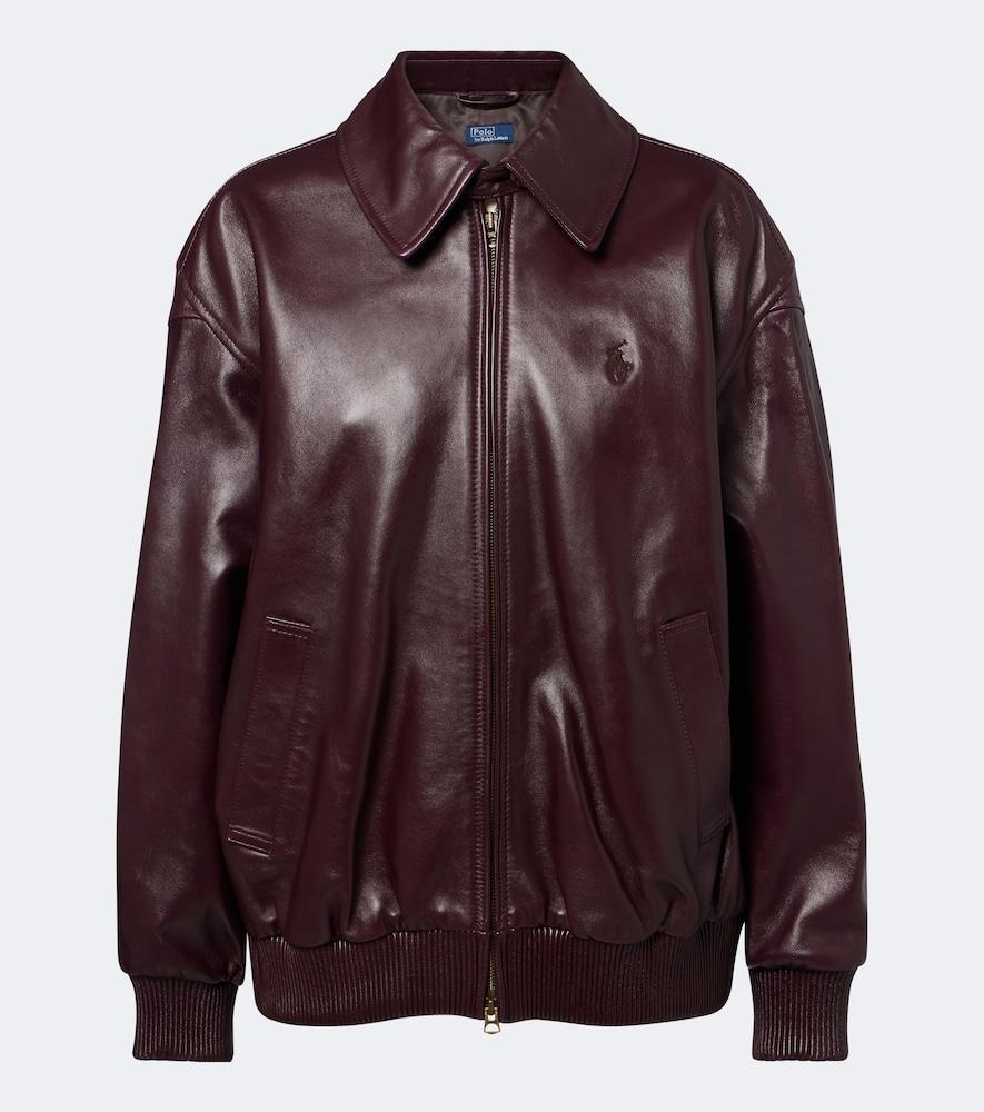 polo ralph lauren leather jacket