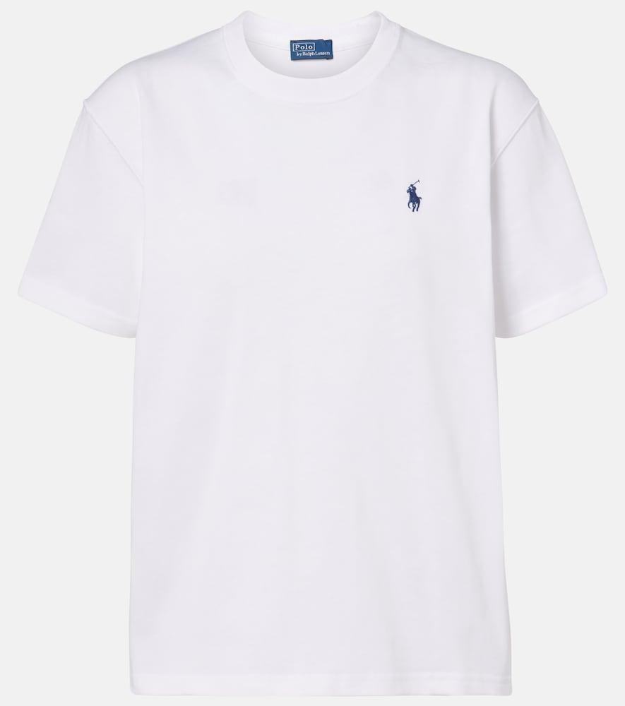 polo ralph lauren logo cotton jersey t-shirt