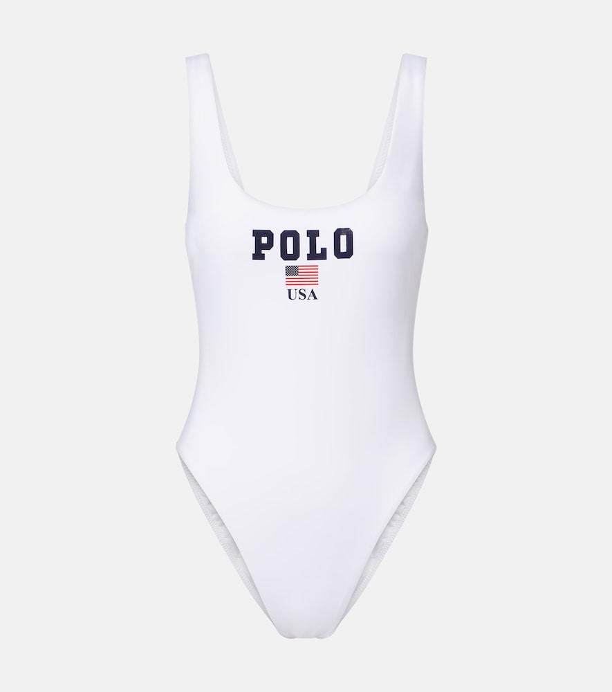 polo ralph lauren logo swimsuit