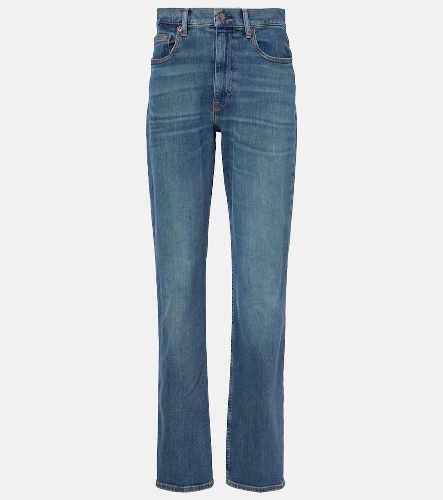 polo ralph lauren low-rise straight jeans