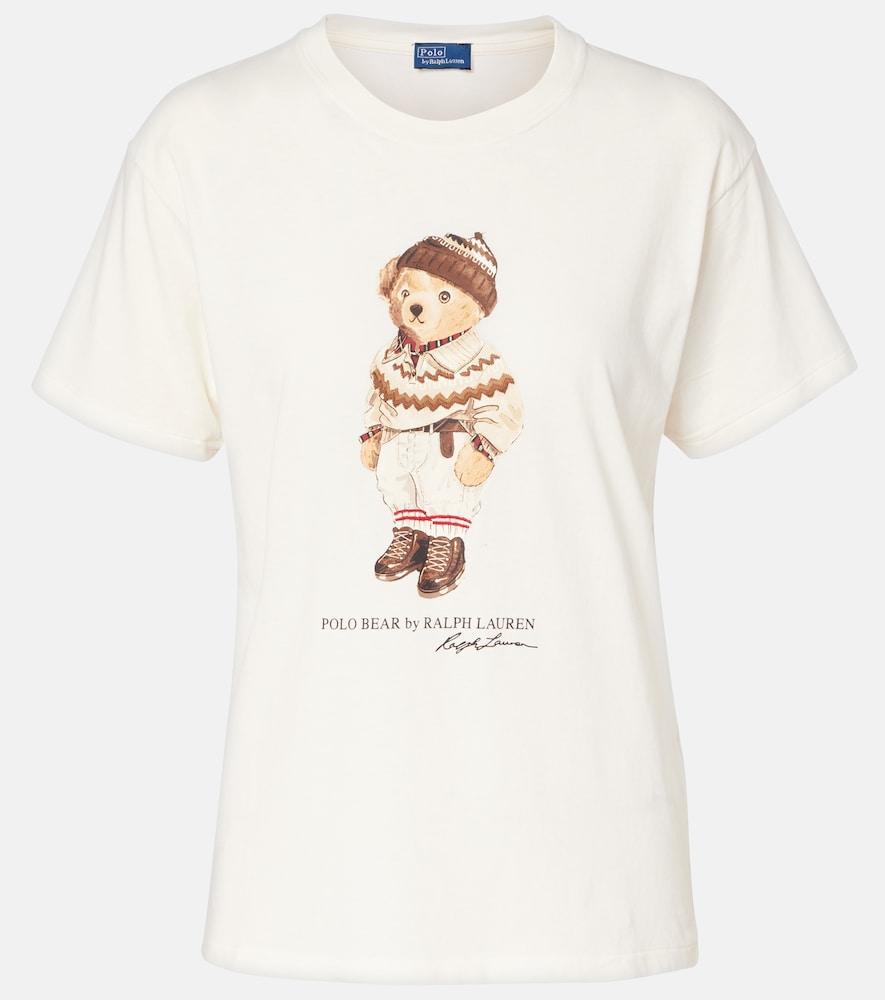 polo ralph lauren polo bear cotton jersey t-shirt